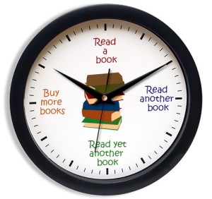 booklover-clock