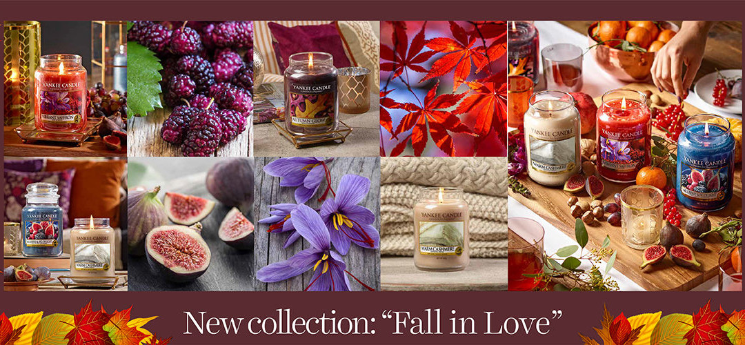 Lucrezia Scali  Yankee Candle: collezione autunnale ma in estate!